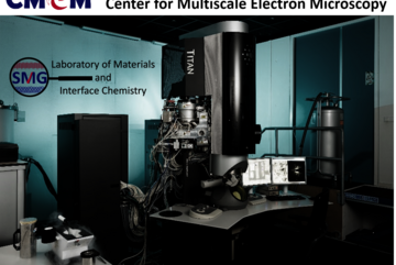 The cryo-electron microscope that was used for this discovery. It forms the basis for the Eindhoven Center for Multiscale Electron Microscopy (CMEM). Photo: CMEM / TU Eindhoven