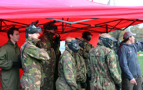 Paintball bij Intermate. Foto | Intermate