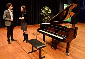 Masterclass piano, Jan-Pieter Rooij. Foto | Satyaki Chaudhuri