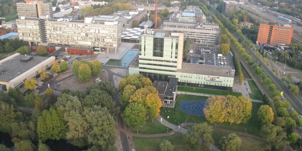 De Groene Loper vanuit de lucht. Foto | Octocopter