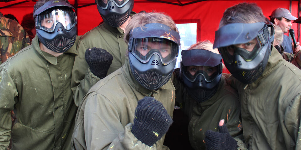 Paintball bij Intermate. Foto | Intermate