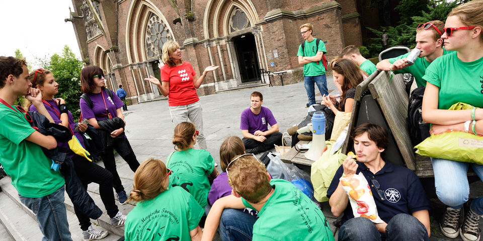 Citytour door Eindhoven. Foto | Bart van Overbeeke