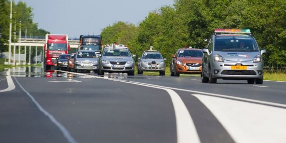 'Olympische Spelen' voor coöperatief rijden op A270