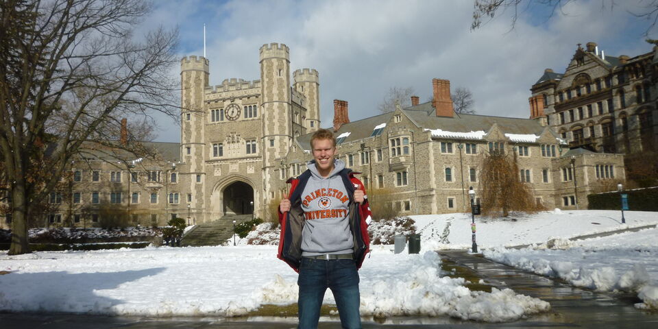 Peter Rindt in Princeton.