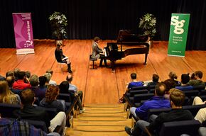 Masterclass piano, Jan-Pieter Rooij. Foto | Satyaki Chaudhuri