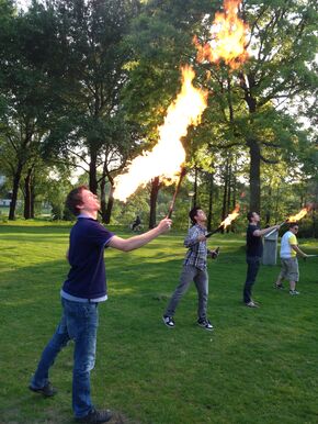 Vuurspuwen met Hephaestus. Foto | Jaap Schuit