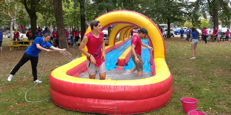 Tijd voor waterpret. Foto | Tom Jeltes