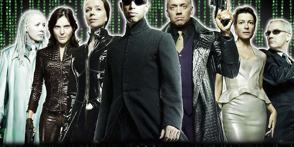 Cursor-redactie is klaar voor 'The Matrix'. Fotobewerking | Bart van Overbeeke