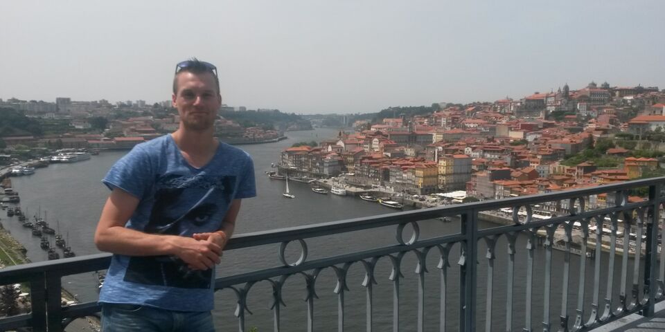 Koen Bots in Porto.