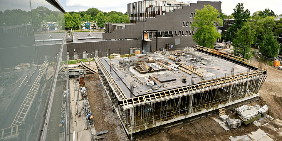 Qubit in aanbouw. Foto | Bart van Overbeeke