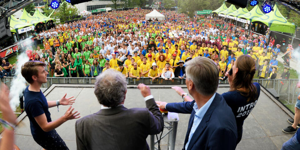 De intro aan de TU/e in 2018. Foto | Bart van Overbeeke