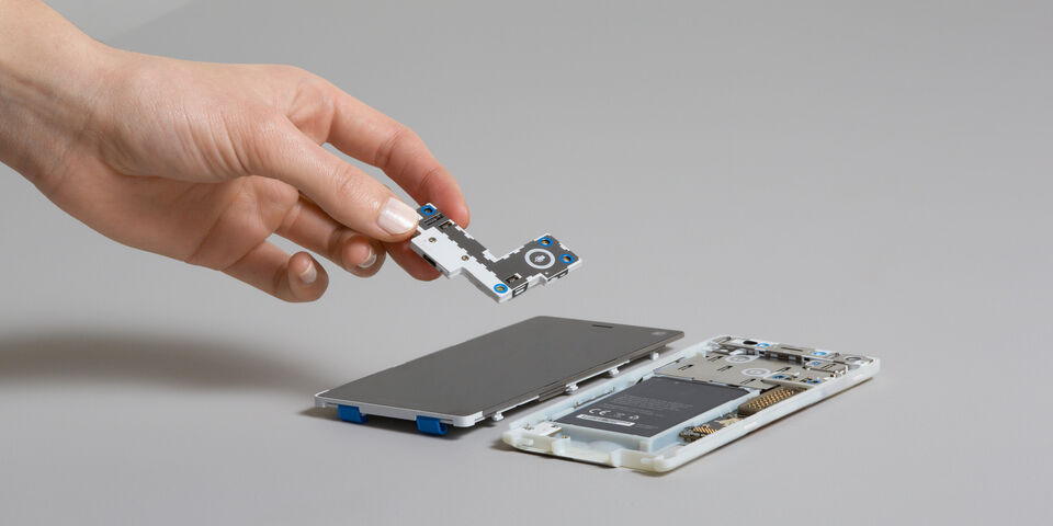 De Fairphone, modulair en duurzaam.